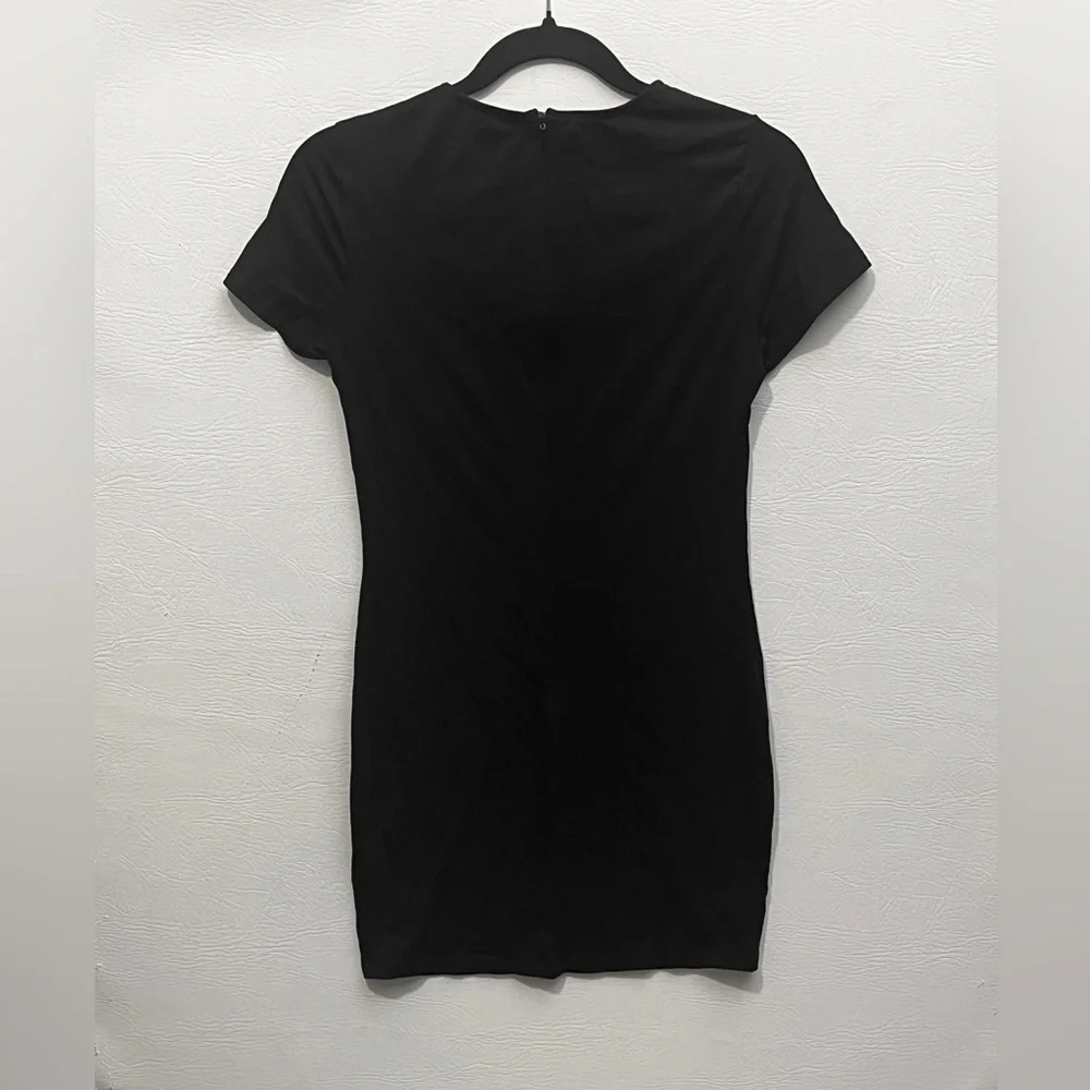superdown x REVOLVE Black Cutout Short Sleeve Mini Dress Medium - Picture 4 of 10